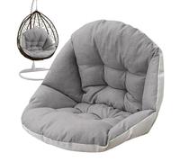 Coussin De Chaise D'oeuf Swing | Pousque De Chaise D'oeuf Suspendue avec Dossier | Coussin De Siège Épais Intérieur Extérieur pour Le Salon du Salon De La Patio De Jardin