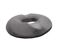 Coussin de chaise en forme de donut en mousse à mémoire de forme pour coccyx, coccyx sciatique, soulagement de la douleur avec design ergonomique, soutien de la circulation de l'air, bureau, maison