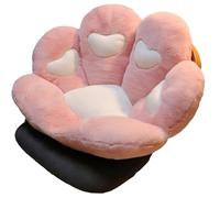 Coussin de Chaise en Forme de Patte de Chat, Coussin Mignon et Confortable pour Canapé, Bureau ou Sol, IdéAl pour la DéCoration de Chambre(Pink)