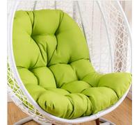 Coussin de chaise en forme d'oeuf,Coussin de chaise suspendu,coussin de chaise en rotin,oreiller intégré,Diverses options de couleur,Convient pour les jardins extérieurs, les balançoires intérieures,