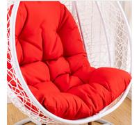 Coussin de chaise en forme d'oeuf,Coussin de chaise suspendu,coussin de chaise en rotin,oreiller intégré,Diverses options de couleur,Convient pour les jardins extérieurs, les balançoires intérieures