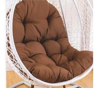 Coussin de chaise en forme d'oeuf,Coussin de chaise suspendu,coussin de chaise en rotin,oreiller intégré,Diverses options de couleur,Convient pour les jardins extérieurs, les balançoires intérieures,