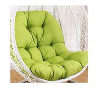 Coussin de Chaise en Forme D'Œuf, Coussin de Chaise Suspendue, Épais, Panier Suspendu, Coussin en Rotin, Coussin de Chaise en Forme D'Œuf pour Jardin, Extérieur, Intérieur, Patio