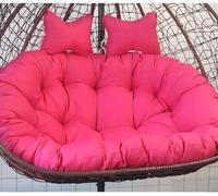 Coussin de Chaise en Forme D'œUf ImperméAble pour BalançOire 2 Places, Coussin de Remplacement pour Chaise Hamac Suspendue en Forme D'œUf(Q,150 * 110cm/59 * 43in)