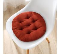 Coussin De Chaise en Lin avec Liens, Galette Siège Confortable Et Lavable pour Intérieur, Cuisine, Jardin Terrasse 40x40 Cm(P,30x30cm(1pcs))
