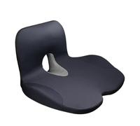 Coussin De Chaise | Ergonomique pour Siège D'auto avec Oreiller Lombaire | en Mousse Viscoélastique Non Glissée pour Le Bureau, La Conduite Et La Maison | Coussin Orthopédique pour Sou