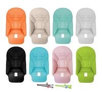 Coussin De Chaise Haute - Coussin De Chaise Haute En Cuir PU Résistant À L'usure | Housse Ďe Çhaise Ĥaute Antidérapante Pour Bébé, Protection Des Cheveux Hautes Facile À Nettoyer, Idéale Pour La Sécu