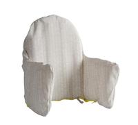 Coussin de chaise haute, insert de chaise haute,Coussins de chaise avec housse de siège souple - Housse intérieure de coussin gonflable lavable, insert rembourré pour chaise enfant, confort et sécurit