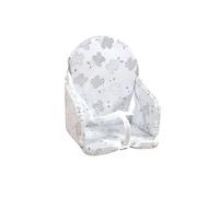 Coussin de Chaise Haute PVC Sangles, Fabriqué France Lapin Pyjama