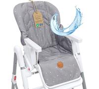 Coussin de chaise haute réducteur de siège bébé enfant housse assise | housse assise bébé pour Chicco Polly Peg Perego chaises hautes rembourré matelassé déperlant antidérapant Galaxie