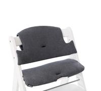 hauck Coussin Chaise Haute Bébé Highchair Pad Select, Jersey Charcoal