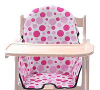 Coussin De Chaise Haute | Siège Coussiné Pour Enfant | Coussin Lavable Réutilisable Pour Usage Intérieur Extérieur Maison Restaurant Chariot