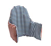 Coussin de chaise lavable extra confortable - Sangles avec maintien sûr | Protection de siège pour chaise haute et douce pour une utilisation en plein air, indispensable pour les bébés en