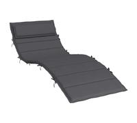 vidaXL Coussin de chaise longue anthracite 180x60x4 cm tissu oxford