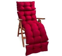 Coussin de Chaise Longue Bain de Soleil | Matelas Coussin pour Bain de Soleil Chaise Longue | Coussin Trans at pour Fauteuil Relax Lounge | Coussin Tra nsat Jardin pour Intérieur Extérieur, 180x55cm