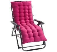 Coussin de Chaise Longue Coussin de Chaise Longue Bain de Soleil Coussin Transat Jardin Exterieur Matelas Coussin pour Bain de Soleil(#3,155x48x8cm)