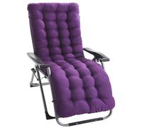 Coussin de Chaise Longue Coussin de Chaise Longue Bain de Soleil Coussin Transat Jardin Exterieur Matelas Coussin pour Bain de Soleil(#5,155x48x8cm)