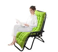 Coussin de chaise longue d'extérieur 48 x 125/155/170 cm, coussin de chaise de jardin pliable, imperméable, accessoire élégant pour siège d'extérieur