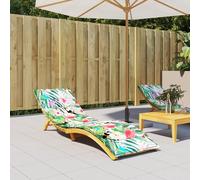 Coussin De Chaise Longue Multicolore Tissu Oxford