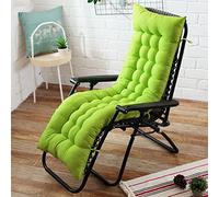 Coussin de chaise longue rembourré confortable pour salon - Matelas extra épais idéal pour chaises longues et chaises à bascule, 48 x 160 cm