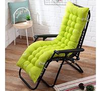 Coussin de chaise longue rembourré confortable pour salon - Matelas extra épais idéal pour chaises longues et chaises à bascule, 48 x 160 cm