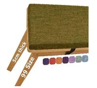 Coussin de Chaise Matelas de Sol Adulte Beige Banc Entrée Capitonné Coussin pour Banc de Jardin 180 130 120 cm 1,40 Balancelle Coussin Banquette 40x100 Exterieur Caravane Interieur Jardin(B,150x40 cm