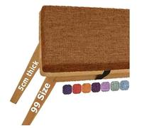 Coussin de Chaise Matelas de Sol Adulte Beige Banc Entrée Capitonné Coussin pour Banc de Jardin 180 130 120 cm 1,40 Balancelle Coussin Banquette 40x100 Exterieur Caravane Interieur Jardin(N,70x55 cm 2