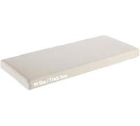 Coussin de Chaise Matelas de Sol Adulte Beige Banc Entrée Capitonné Coussin pour Banc de Jardin 180 130 120 cm 1,40 Balancelle Coussin Banquette 40x100 Exterieur Caravane Interieur Jardin(Beige White,