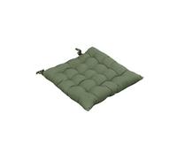 SOPHIE - Coussin de Chaise Matelassé 38x38cm Coton Coloris Romarin - Altobuy