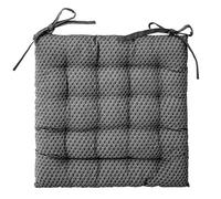 Atmosphera - Galette de chaise Otto - 38 x 38 cm. - Gris Gris G