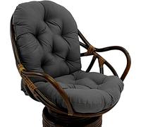 Coussin de Chaise pivotant de rotin Confortable U2013 Coussin de siège de Remplacement de Motif d'oeuf pour soulagement de la Douleur au Dos U2013 Perfection pour Les canapés Paresseux Office