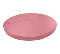 Coussin de chaise pliable à suspendre, tapis de danse portable, coussin rond amovible et lavable pour plus de sécurité et de confort