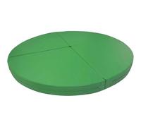 Coussin de chaise pliable à suspendre, tapis de danse portable, coussin rond amovible et lavable pour plus de sécurité et de confort