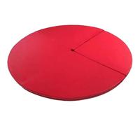 Coussin de chaise pliable à suspendre, tapis de danse portable, coussin rond amovible et lavable pour plus de sécurité et de confort