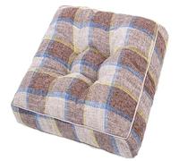 Coussin de Chaise pour chaises de Salle à Manger, 1 pièce, 50 cm/20 Pouces, carré, avec Soutien épais et rembourré, en Coton Doux au Toucher.