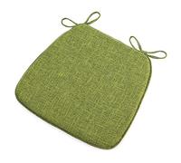 Coussin de chaise pour chaises de salle à manger, coussin d'assise en mousse haute densité avec attaches et housse lavable en machine, tapis de chaise antidérapant pour cuisine, jardin et bureau