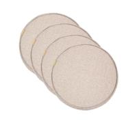 Coussin de Chaise Rond avec Fixation par Boucle Coussin de Tabouret Antidérapant pour Chaise de Cuisine/Salle à Manger Coussin Assise pour Tabouret Haut de Bar/Bistro (1,50 * 50 cm (Paquets de 4))