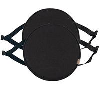 Coussin de Chaise Rond Coussins de Chaise de Tabouret Haut Ronds avec Attaches 30 cm/33 cm/35 cm/40 cm/45 cm Coussin de Siège Rond Antidérapant pour Tabourets Chaises de Cuisine Lot de 1/2/4