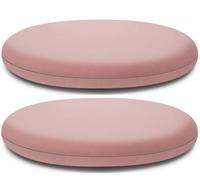 Coussin de chaise rond en mousse à mémoire de forme de 40 cm - Coussin de siège antidérapant avec housse amovible pour chaises de bistrot et de bureau, parfait pour le confort et le style (couleur