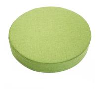 Coussin de chaise ronde 45 x 45 x 8 cm Soft Sofa Pads with Zipper Cushioned Seat Cushions for Dining Room Kitchen Office Green Chair Seat Cushion