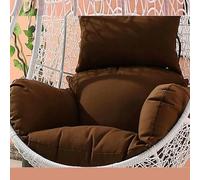 Coussin de chaise suspendu imperméable de 20,3 cm d'épaisseur, coussin de rechange anti-déformation pour chaises œufs et balançoires, accessoires de hamac résistants aux taches