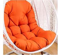 Coussin De Chaise Suspendue Extérieur étanche épais, Remplacement Résistant Au Soleil pour Hamac D’œuf De Chaise Balançoire, Coussin De Siège De Panier Suspendu, Orange