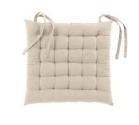Douceur d'Intérieur Coussin de chaise Twily 38 x 38 cm Lin