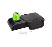 Coussin de confort intérieur de véhicule, coussin d'accoudoir en cuir, tapis de console automobile, protecteur de porte-gobelet, accessoire de décoration de voiture, coudière pour berline, camion