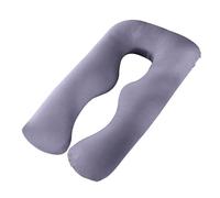 Coussin de corps en forme de U pour dormir sur le côté, flexible, coussin de grossesse facile d'entretien pour adultes, dormeur latéral, allaitement, relaxant, amovible
