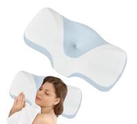Coussin De Cou Ergonomique - Oreillers Avec Contour, Coussins Ergonomiques Pour Dormir | Coussin Confortable Respirant Avec Support Cervical Pour La Partie Arrière Pour Dormir Pour Hommes Adultes