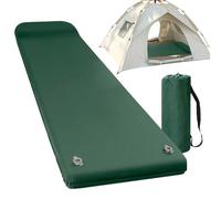 Coussin de couchage - Coussin de couchage auto-infatant | Tapis de camping avec oreiller, gonflage rapide, rouleau de mousse souple avec appuie-tête, matelas d'extérieur anti-