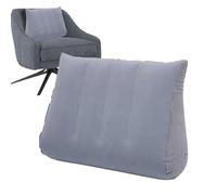 Coussin de couchage - Design portable gonflable, soutien du corps triangulaire, flocage léger, structure de voyage compacte | Fournit un repos confortable pour la lecture et un soutien d'élévation des