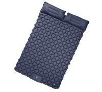 Coussin de couchage double gonflable avec ventilateur intégré pour un gonflage rapide en 3 instants - Deuxième dégonflage supplémentaire - Substance imperméable permanente pour la nature sauvage