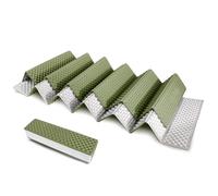 Coussin de couchage en mousse vert pliable, imperméable, à cellules fermées, for un rangement compact, isolation supérieure, portable for la randonnée et le camping